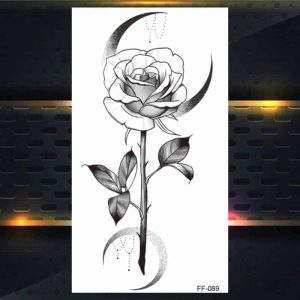 Frauen-Tattoo - Rose