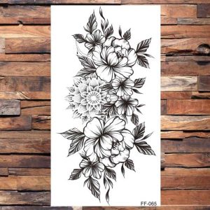 Tattoo-Aufkleber für Frauen - Rosen