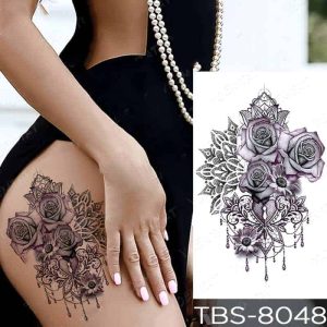 Tattoo - Bunte Rosen