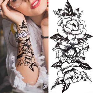 Tattoo - Rosen für die Hand