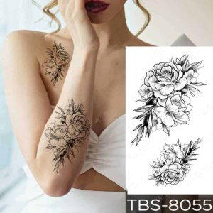 Temporäre Tattoos - Rosen